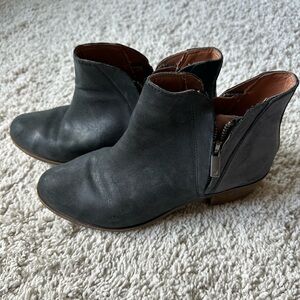 Lucky Brand Women's Black Ankle Boots